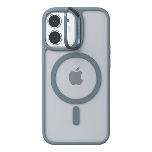 COCO　CASE iPhone 17用カメラリングスタンドケース グレー 1845-17-GRAY-イメージ1