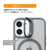 COCO　CASE iPhone 17用カメラリングスタンドケース グレー 1845-17-GRAY-イメージ2