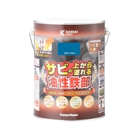 カンペハピオ 油性鉄部用S スカイブルー 3L FCB011N