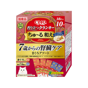 いなば クランキーちゅーる和え 7歳腎臓 10袋 FCJ221C-イメージ1