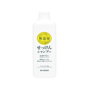 ミヨシ石鹸 無添加 せっけんシャンプー 350ml F823264-イメージ1