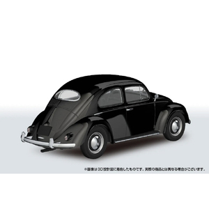 アオシマ 1/32 フォルクスワーゲン ビートル(ブラック) 楽プラ スナップキット No.20-BK Aﾗｸﾌﾟﾗ20BKVWﾋﾞ-ﾄﾙﾌﾞﾗﾂｸ-イメージ2