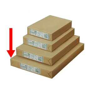 コクヨ KB用紙(低白色再生紙100) A3 500枚 1冊 F840819-KB-SS38-イメージ1