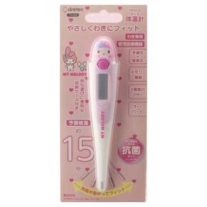 ドリテック やわらかタッチ体温計 マイメロディ TO-206PK-イメージ2