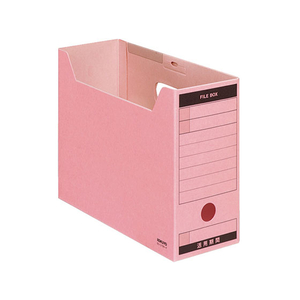 コクヨ ファイルボックス-FS Bタイプ ピンク 5個 FC02258-B5-LFBN-P-イメージ1