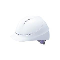 トラスコ中山 TRUSCO　ヘルメット　高通気性型　ホワイト DPM-1820W