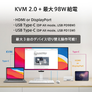 MSI 34インチ QD-OLEDディスプレイ PRO MAX ホワイト PRO-MAX-341QPXW14G-イメージ5