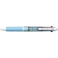 三菱鉛筆 ジェットストリーム3色ボールペン0.7mm水色 1本 F884930-SXE340007.8