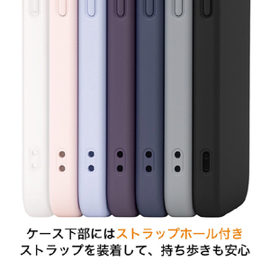 COCO　CASE iPhone 17用カメラリングスタンドケース ネイビー 1845-17-NAVY-イメージ5