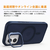 COCO　CASE iPhone 17用カメラリングスタンドケース ネイビー 1845-17-NAVY-イメージ3