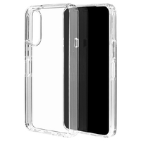 ラスタバナナ BASIO active3用ハイブリッドケース TPU×PC クリア 8784BAA3HPCL