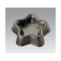 タイガークラウン ブラックセラコン フルーツケーキ型 No.5070 星型 FC159LT-6620800