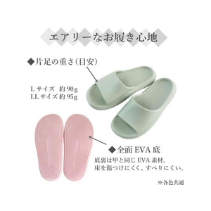 ストロング 防水 軽量EVAサンダル L ブラック FC263RJ-10-7-122-08L-イメージ4