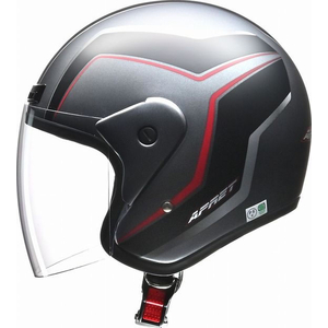 リード工業 APRETジェットヘルメットMATGM APRETMATGM FC435MTAPRETMATGM-イメージ2