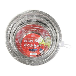 リバティーコーポレーション ステンレス製 ボウル 3点セット 16・18・22cm FCE335W-LD-453-イメージ2