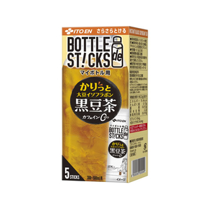 伊藤園 さらさらとける BOTTLEdeSTICKS かりっと大豆黒豆茶 5本 FCG453V-イメージ1