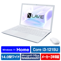 NEC PC-N1435GAW-E3 ノートパソコン e angle select LAVIE N14 パール