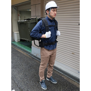 エスコ 640×360×250mm/50kg 背負子 FCJ237H-EA520EF-11-イメージ4