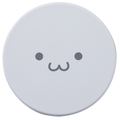 エレコム しろちゃんマウスパッド グレーフェイス MP-FC01GF