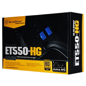SilverStone 電源ユニット(550W) Essentialシリーズ SST-ET550-HG-REV-イメージ2