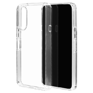 ラスタバナナ BASIO active3用RHINOX ハイブリッドケース TPU×アクリル クリア 8785BAA3HACL-イメージ1