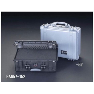 エスコ 万能防水ケース 黒 459×327×171mm(内寸) FCZ8085-EA657-152-イメージ1