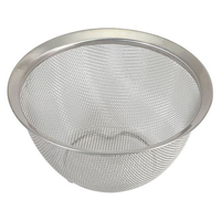 リバティーコーポレーション ステンレス製 ボウル型ザル 15cm 足付 FCE336W-LD-380