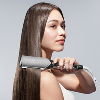 MTG RE-CA-03A ReFa POWER STRAIGHT IRON ブラック|エディオン