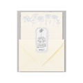 デザインフィル レターセット 花色和紙 白A FC591SU-86928006