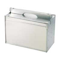 中尾アルミ製作所 アルミ 出前箱 横型 5段 10ヶ入 FC231LB-0807000