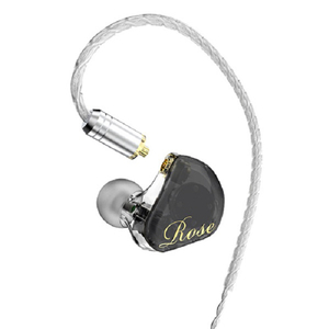 ROSE カナル型イヤフォン QT-7 Pro ブラック QT7P-BK ROSE カナル型イヤフォン QT-7 Pro ブラック QT7P-BK