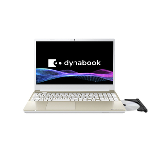 Dynabook エディオンオリジナルプレミアムオールインワンノート e angle select dynabook サテンゴールド P3T8ABGE-イメージ2