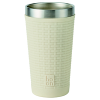 オルゴ ステンレスタンブラー(0．4L) ho-on(ホーン) ラタンタンブラー ホワイト TBR-40(W)