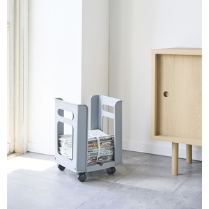 サンコープラスチック ニューズストッカー グレー FCF419T-51591-イメージ7