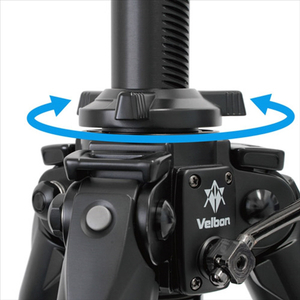 ベルボン カーボン三脚 プロフェッショナル・ジオ N730 脚のみ ブラック PROFESSIONAL GEO N730-イメージ4