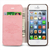 ZENUS iPhone SE(第1世代)/5/5s用ケース Masstige E-note Diary ピンク Z1802I5-イメージ4