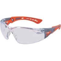 bolle SAFETY RUSH+カラーバリエーション グラナダオレンジ クリアレンズ FCB112B-3648803
