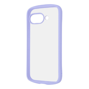 レイアウト Google Pixel 9a用Like standard Puffull 耐衝撃 バンパー ハイブリッドケース ペールブルー RT-GP9ACMD1/PA-イメージ1