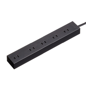 サンワサプライ 電源タップ(2P・10個口・3m) 強力ネオジムマグネット シャッター付 ブラック TAP-2210-3BK-イメージ3