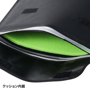 サンワサプライ 防水スリムインナーケース IN-WP13BK-イメージ8