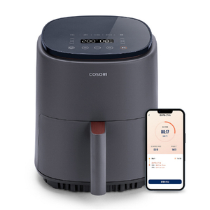 VeSync COSORI LITE 3.8リットルSMART ノンフライヤー グレー COLI38SAFGY VeSync COSORI LITE 3.8リットルSMART ノンフライヤー グレー COLI38SAFGY