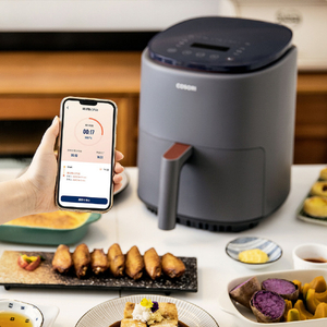 VeSync COSORI LITE 3．8リットルSMART ノンフライヤー グレー COLI38SAFGY-イメージ15