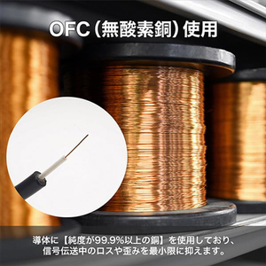 ホーリック 3．5mmステレオミニプラグ-2RCA オーディオ変換ケーブル 3m RC30-802RSB-イメージ4