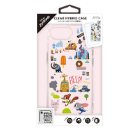 PGA iPhone 16e用クリアハイブリッドケース ズートピア PG-D25KPT04ZTP