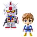バンダイ ガンダムクロス RX-78-2 ガンダム&アムロ・レイ ｶﾞﾝﾀﾞﾑｸﾛｽｶﾞﾝﾀﾞﾑｱﾑﾛﾚｲ