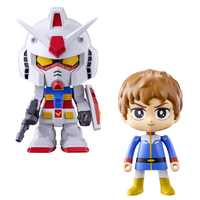 バンダイ ガンダムクロス RX-78-2 ガンダム&アムロ・レイ ｶﾞﾝﾀﾞﾑｸﾛｽｶﾞﾝﾀﾞﾑｱﾑﾛﾚｲ