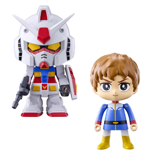 バンダイ ガンダムクロス RX-78-2 ガンダム&アムロ・レイ ｶﾞﾝﾀﾞﾑｸﾛｽｶﾞﾝﾀﾞﾑｱﾑﾛﾚｲ-イメージ1