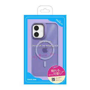 COCO　CASE iPhone 17用カメラリングスタンドケース パープル 1845-17-PURPLE-イメージ6