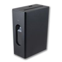 ナカバヤシ パーソナルシュレッダ(4×35mm) ブラック HES-110BK