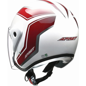 リード工業 APRETジェットヘルメットWH APRETWH FC436MT-APRETWH-イメージ3